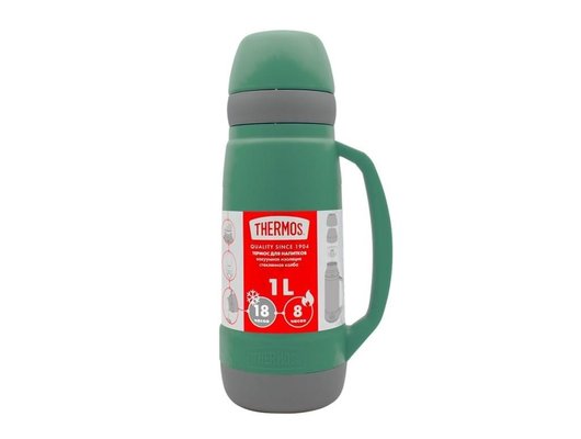 Термос THERMOS WEEKEND 36 Series Green 1,0L стеклянная колба